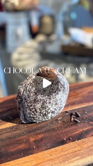 チョコレートクリームのリール動画